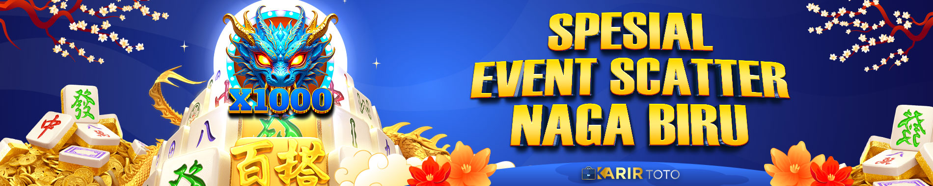SCATTER NAGA BIRU